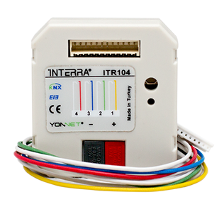 Yonnet / INTERRA 4fach KNX Taster Interface / Universal Interface