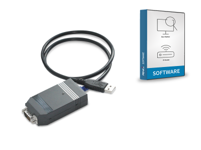 USB-Connector inkl. IP-Router/Bus-Monitor-Software