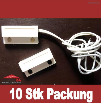 10er Pack Türkontakte - Magnetkontakt