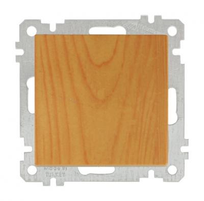 Schalter 2-polig Eiche (RITA Holz Optik)