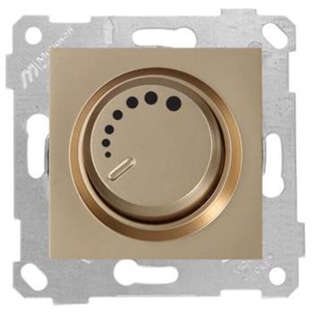 Dimmer 600W Gold (RITA Metall Optik)