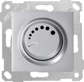 Dimmer 600W Silber (RITA Metall Optik)