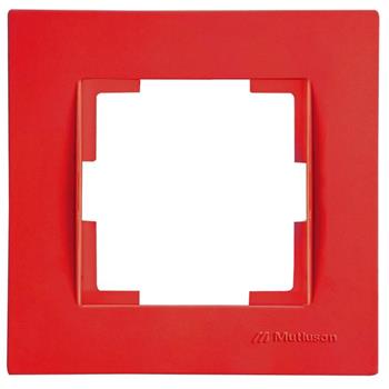 1fach Rahmen Rot (RITA Pastell Farben)