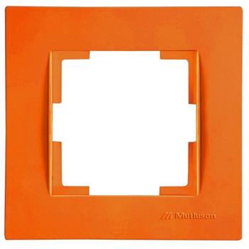 1fach Rahmen Orange (RITA Pastell Farben)