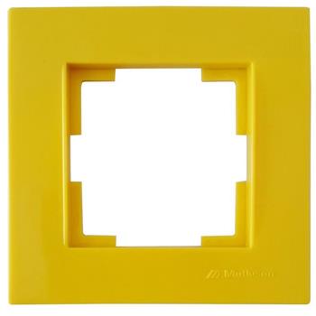 1fach Rahmen Gelb (RITA Pastell Farben)