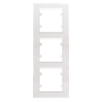 3fach Rahmen vertikal Weiß - KAREA