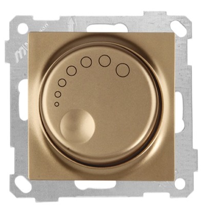 Dimmer 1000W Gold (CANDELA / DARIA Metall Optik)