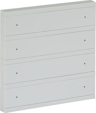 EAE KNX Taster 8 Tasten mit Status LED ORIA Hellgrau
