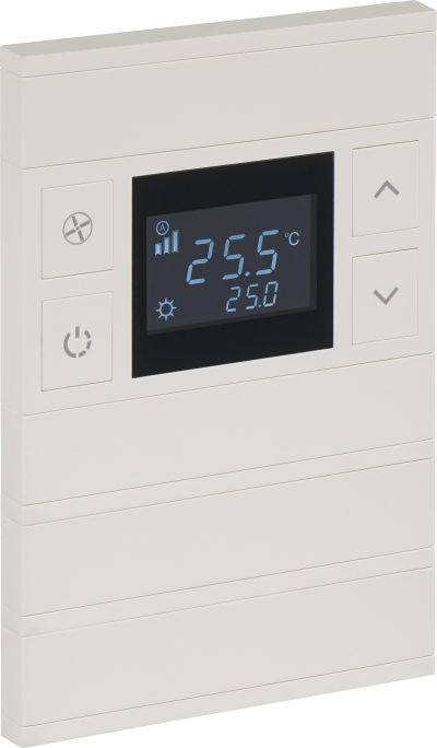 EAE KNX Thermostattaster 12 Tasten mit Gravur ORIA Weiß