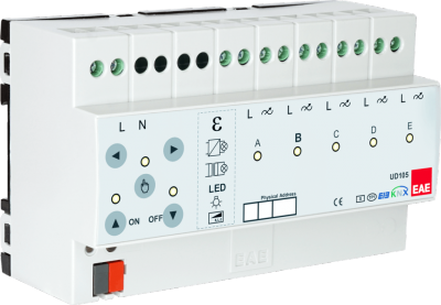 EAE KNX Dimmer 5 Kanal a 300W