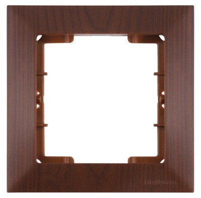 1fach Rahmen Walnuss (CANDELA Holz Optik)