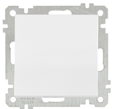 Schalter 2-polig weiß (CANDELA / DARIA Standard)