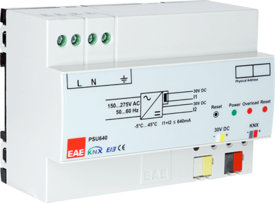 EAE KNX Spannungsversorgung 640mA +30V Hilfsspannung