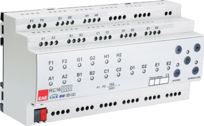 EAE KNX Kombi Aktor 16 Ausgänge (16A / 200µF)